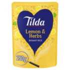 Tilda Microwave Lemon and Herbs Basmati Rice 250g