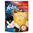 Felix Goody Bag Original Chicken, Liver and Turkey Cat Treats 200g