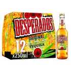 Desperados Tequila Lager Beer Bottles 12 x 250ml