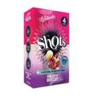 Whitworths Shots Snack Fruity Biscuit 4 per pack