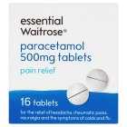 Essential Round Paracetamol Tablets, 16s