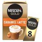 Nescafe Caramel Latte Sachets 8s, 8x17g