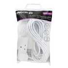 Daewoo 2-Way 8m Extension Lead - White