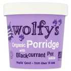 Wolfy's Organic Blackcurrant Porridge Pot 90g