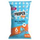 Propercorn Lightly Sea Salted Multipack 6 per pack