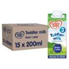 Cow & Gate 3 Growing Up Milk Formula Multipack 15 x 200ml
