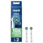 Oral-B CrossAction Electric Toothbrush Heads With Clean Maximiser 2 per pack
