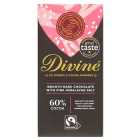 Divine 60% Dark Chocolate Pink Himalayan Salt 90g