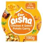 For Aisha Chicken & Sweet Potato Curry Pot, 10 mths+ 190g
