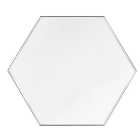 Hexagonal Bevelled Wall Mirror