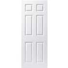 Wickes Lincoln White Smooth Moulded 6 Panel Internal Door