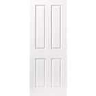 Wickes Chester White Grained Moulded 4 Panel Internal Door