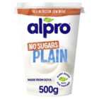 Alpro Plain No Sugars Yoghurt Alternative 500g