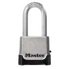 Master Lock Excell Heavy Duty Padlock Key & Combination Extra Long Shackle