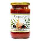 Organico Olive Chilli & Garlic Pasta Sauce 360g