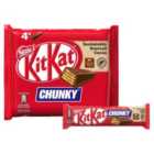 KitKat Chunky Milk Chocolate Bar 4 x 40g