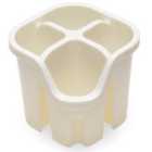 Addis Plastic Cutlery Drainer - Cream