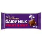 Cadbury Fruit & Nut Chocolate Bar 110g