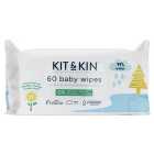 Kit & Kin Biodegradable Baby Wipes 60 per pack