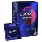 Durex Intense Condoms Ribbed & Dotted Regular Fit 18 per pack