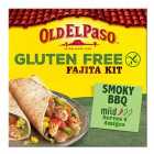Old El Paso Mexican Gluten Free Smoky BBQ Fajita Kit 462g