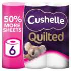 Cushelle Quilted Toilet Rolls 6 per pack
