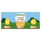 Heinz By Nature Creamed Porridge Baby Food 6+ Months 6 x 120g