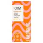 TOTM Organic Cotton Applicator Tampons Super Plus 12 per pack