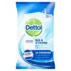 Dettol Anti-Bac Biodegradable Bathroom Wipes, 25s