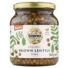 Biona Organic Brown Lentils 360g