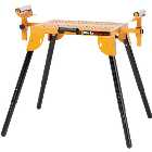 Clarke CMSSR Folding Mitre Saw Stand with Rollers