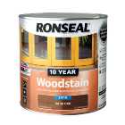 Ronseal 10 Year Woodstain - Dark Oak 2.5L