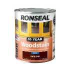 Ronseal 10 Year Woodstain - Dark Oak 750ml