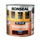 Ronseal 10 Year Woodstain - Walnut 2.5L