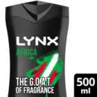 Lynx Africa Body Wash Shower Gel 500ml