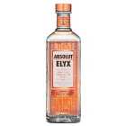 Absolut Elyx Single Estate Premium Swedish Vodka 70cl