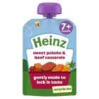 Heinz Sweet Potato & Beef Casserole Baby Food Pouch 7+ Months 130g