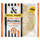 Crosta & Mollica Mini Piadina Flatbreads Durum Wheat 100g