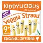 Kiddylicious Sour Cream & Chive Flavoured Veggie Straws Baby Snacks 12g