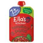 Ella's Kitchen Organic Tomato-y Pasta Baby Food Pouch 7+ Months 130g