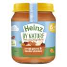 Heinz By Nature Sweet Potato & Tender Chicken Baby Food Jar 6+ Months 120g