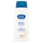 E45 Daily Fast Absorption Moisturiser Body, Face, Hand Lotion for Dry Skin 200ml