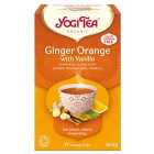 Yogi Tea Organic Ginger, Orange with Vanilla Tea Bags 17 per pack