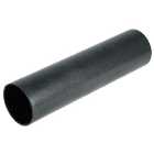 FloPlast 68mm Cast Iron Style Round Downpipe 2.5m - Black