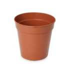 Verve Lei Terracotta Plastic Circular Grow pot (Dia)20cm