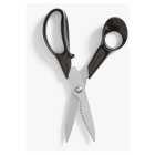 John Lewis ANYDAY Stainless Steel Kitchen Scissors, 8cm, Black, each