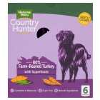 Natures Menu Country Hunter Turkey Wet Dog Food Pouches 6 x 150g
