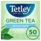Tetley Decaf Green Tea Bags 50 per pack
