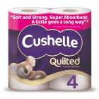 Cushelle Quilted Toilet Rolls 4 per pack