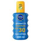 Nivea Sun Protect and Moisture Sun Cream Spray SPF30 200ml